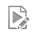 playlist,pencil icon