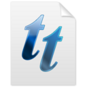 font, truetype icon