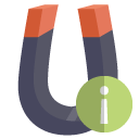 physics,magnet,info icon