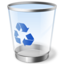 empty, trashcan icon