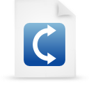 blue, document, file, paper icon