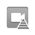 video,pyramid icon