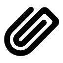 attachment svg vector icon