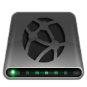 connection, dark, drive, internet, network icon