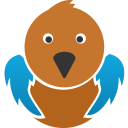 bird, social, tweet, twitter, twitter bird svg vector icon
