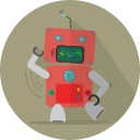 android, fun robot, mascot, mechanical, metal, robot, robot expression, robotic, space, technology svg vector icon