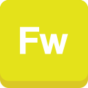 adobe, fireworks svg vector icon