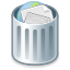 full, recycle bin, trash icon
