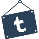 tumblr svg vector icon