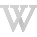 logo, media, social, wikipedia svg vector icon