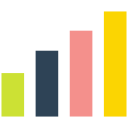 bar, chart, financial, graph, graphic svg vector icon