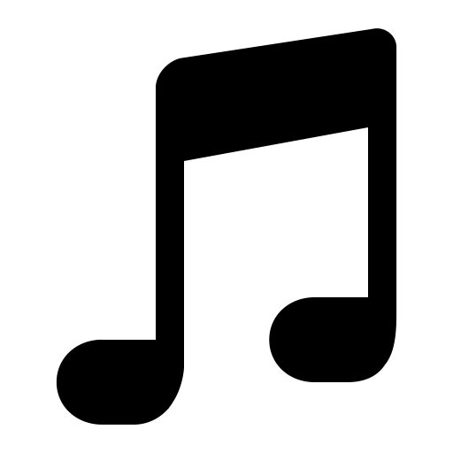 Music Note svg vector icon