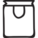 fashion, handbag, package, paper, paperbag, products, shopping svg vector icon