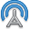 transmit,blue icon