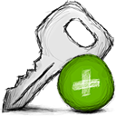 add, key icon