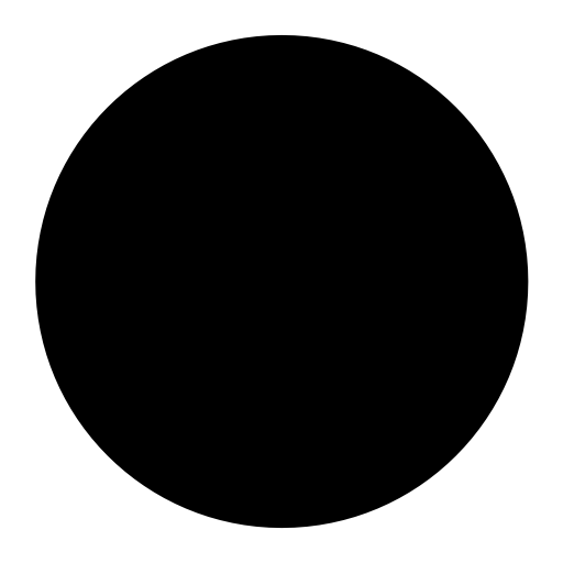 Circle svg vector icon