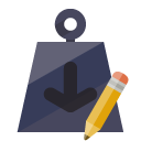 weight,pencil icon