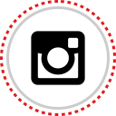 instagram, logo, social svg vector icon