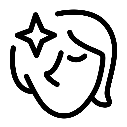 Beauty svg vector icon
