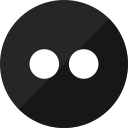 flickr svg vector icon