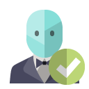 management,checkmark icon