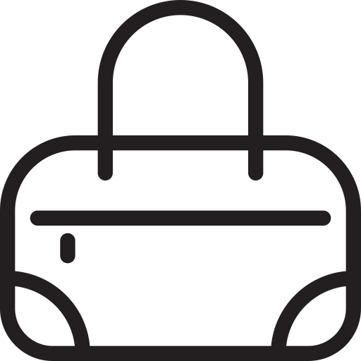 Handbag svg vector icon