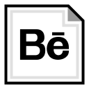 behance, brand, online svg vector icon