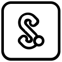 media, network, s, social svg vector icon