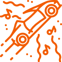 car, music, roadster, space, tesla, transport, vehicle svg vector icon