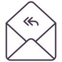 email, envelope, letter, mail, message svg vector icon
