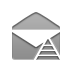 envelope,open,pyramid icon
