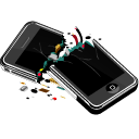 apple,broken,iphone,perfect product,mobile phone,cell phone,smartphone icon