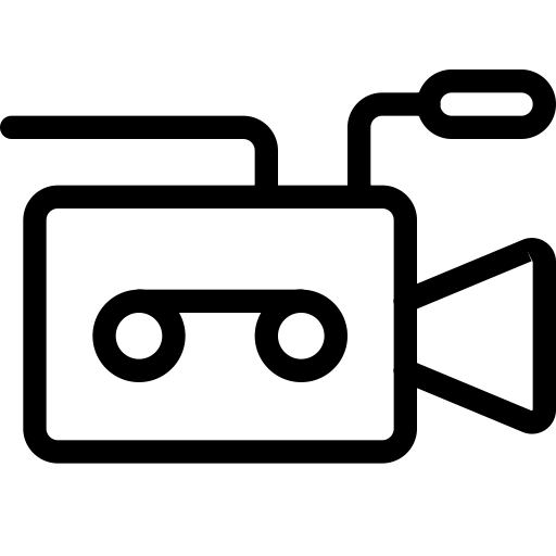 Camera Streamline Video svg vector icon