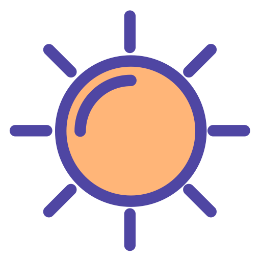 A Sunny Day svg vector icon