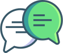 bubble, speach, talk, talking svg vector icon