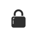lock, podlock, privacy, security svg vector icon