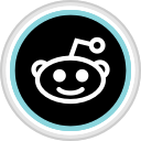 connect, media, reddit, social svg vector icon