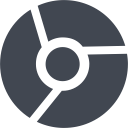 browser, chrome, google chrome svg vector icon