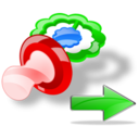 pacifier,next,forward,right,yes,arrow,correct,ok icon