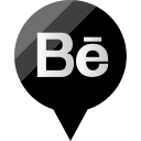 behance, media, social svg vector icon