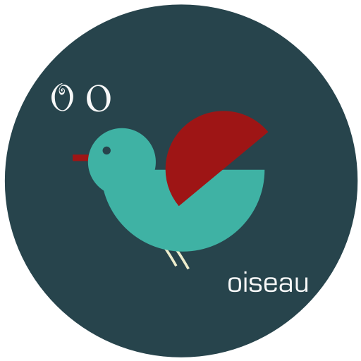 Oiseau svg vector icon