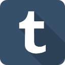 tumblr svg vector icon