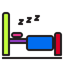 bedroom, decoration, furniture, holiday, hotel, snow, xmas svg vector icon