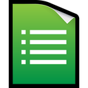 docs, form, google, spreadsheet, xls icon