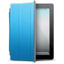 blue, cover, ipad icon