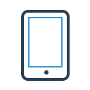 device, iphone, mobile, phone, smartphone, tablet, telephone svg vector icon