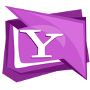 buzz, logo, messenger, social, yahoo icon