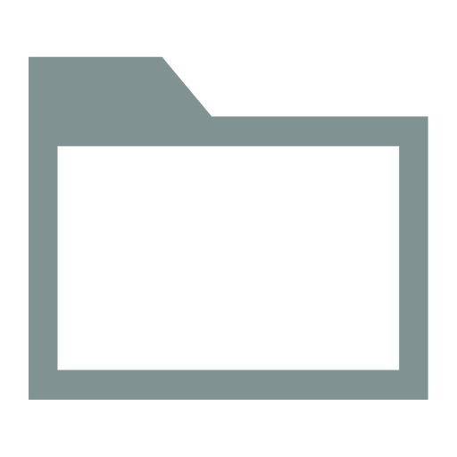 Folder svg vector icon