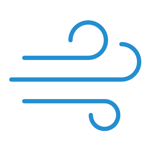Wind svg vector icon