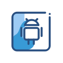 android, media, network, social svg vector icon